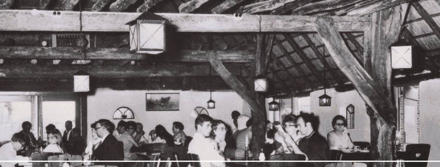 De Zaagkoele vol gasten in 1970